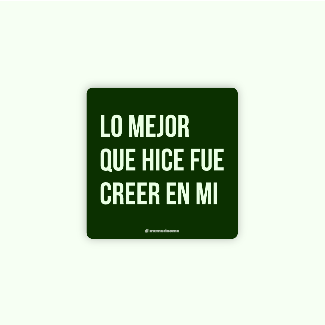Imanes Creo en mi