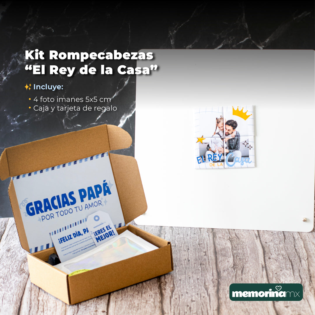 Kit Rompecabezas El Rey de la casa