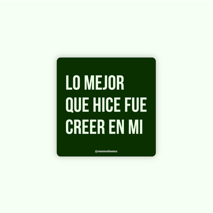 Imanes Creo en mi