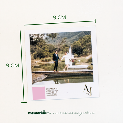 Foto Imán Save The Date