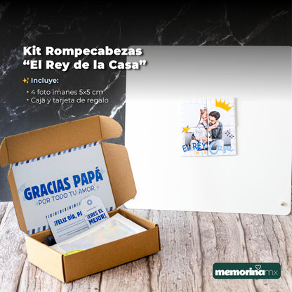 Kit Rompecabezas El Rey de la casa