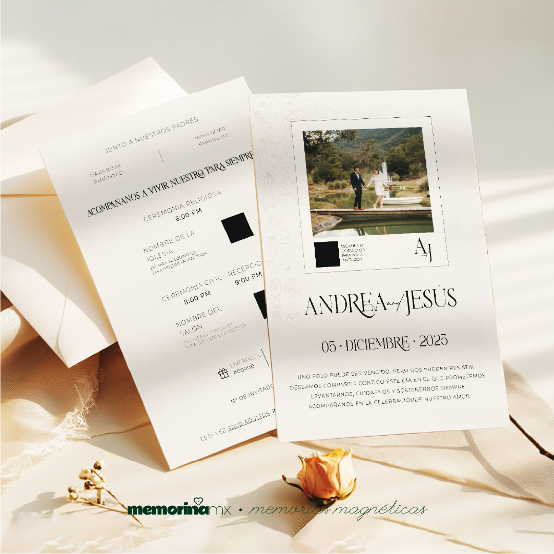 Foto Imán Save The Date