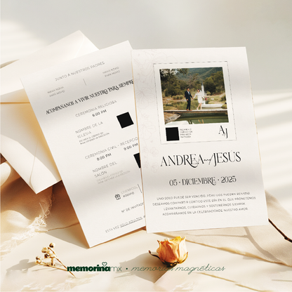 Foto Imán Save The Date