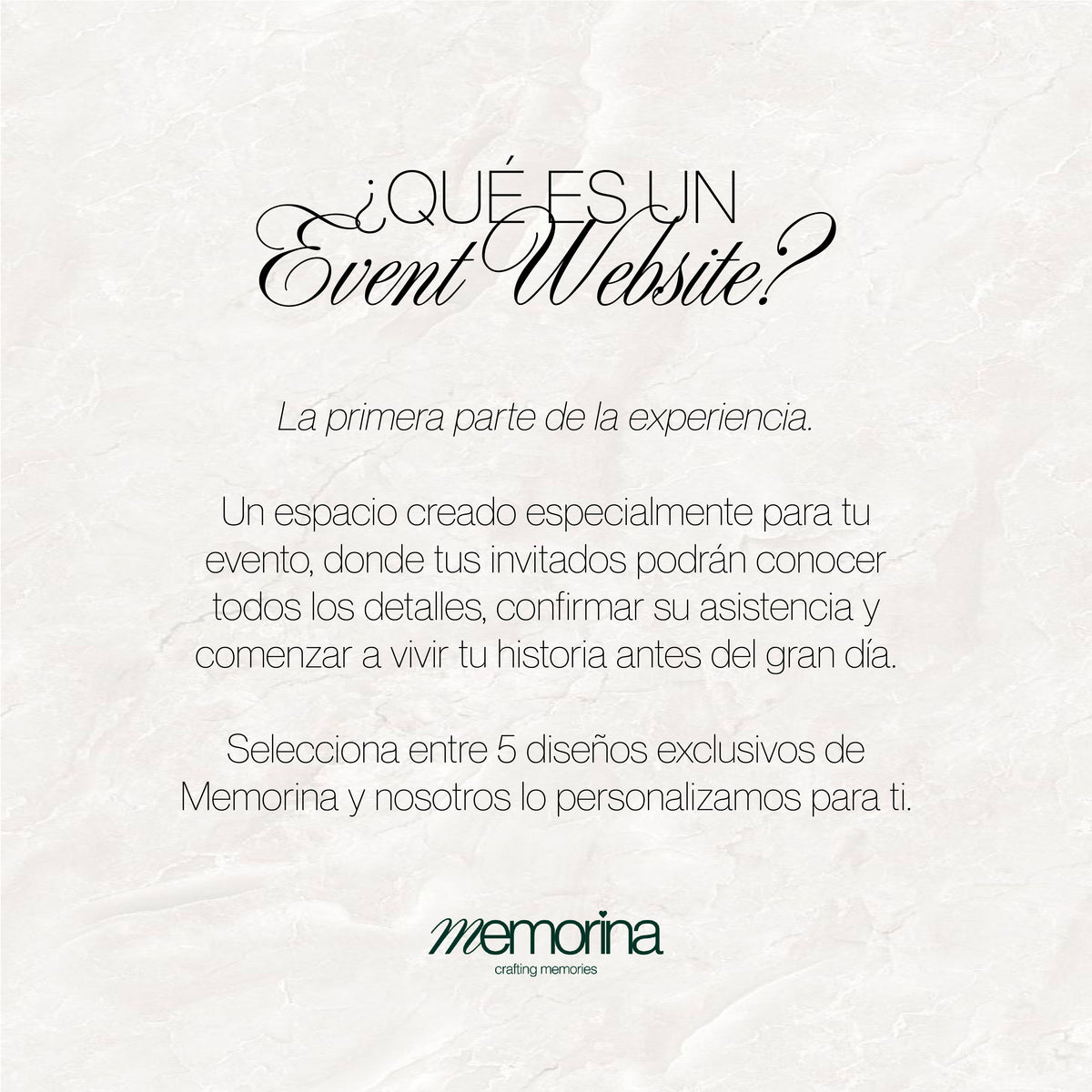 Invitación Instantes