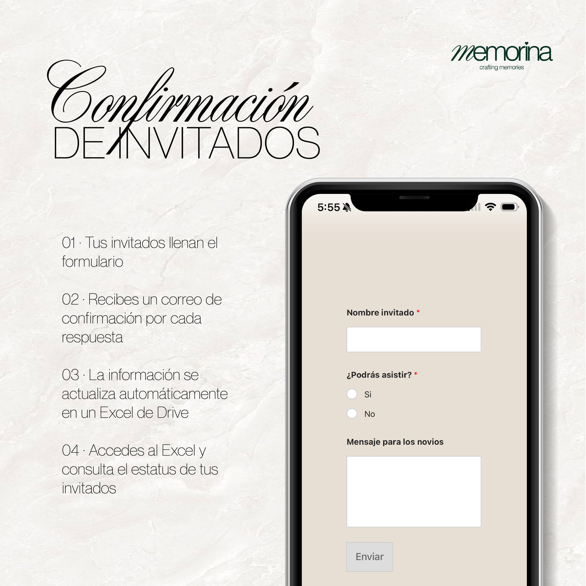 Invitación memorias