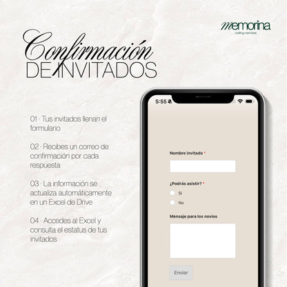 Invitación memorias