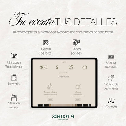 Invitación memorias