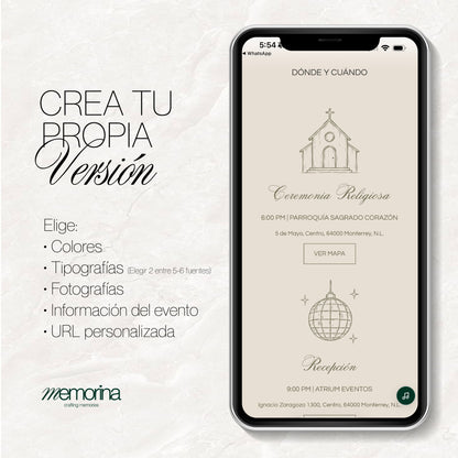 Invitación memorias