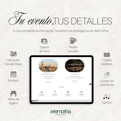 Invitación recuerdos